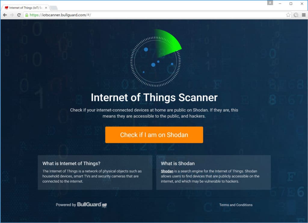 Internet of Things Scanner by BullGuard
